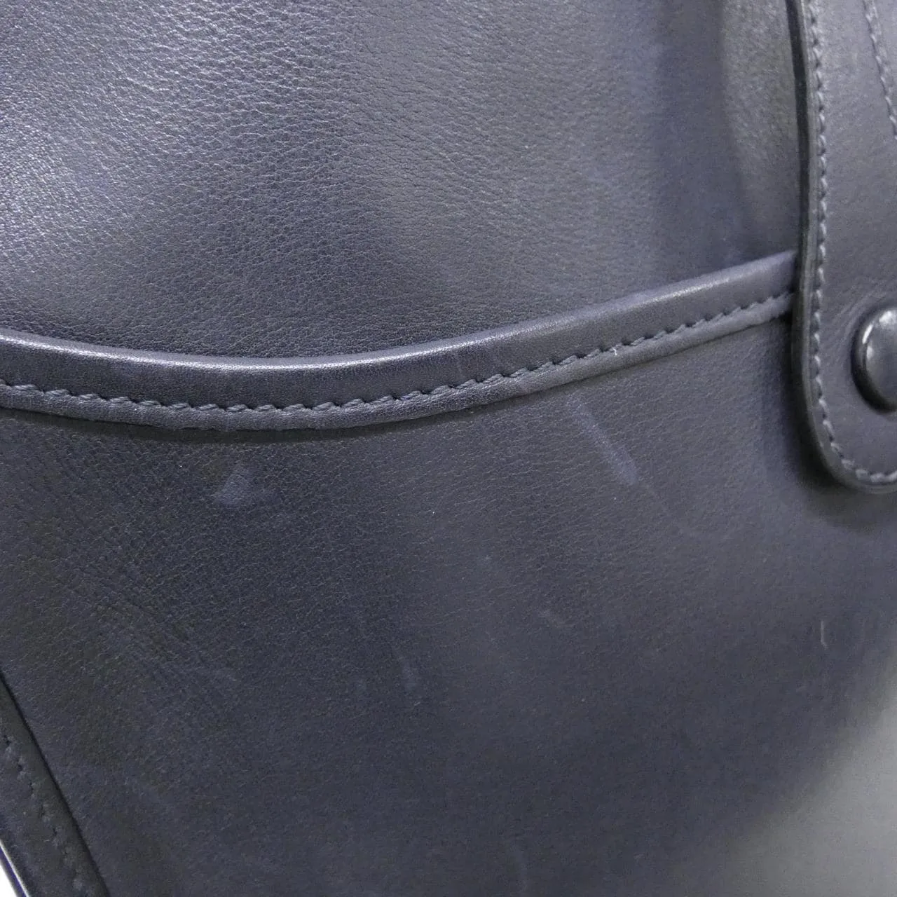 HERMES Evelyne Shoulder 藍色 中古品A - 縮圖 4