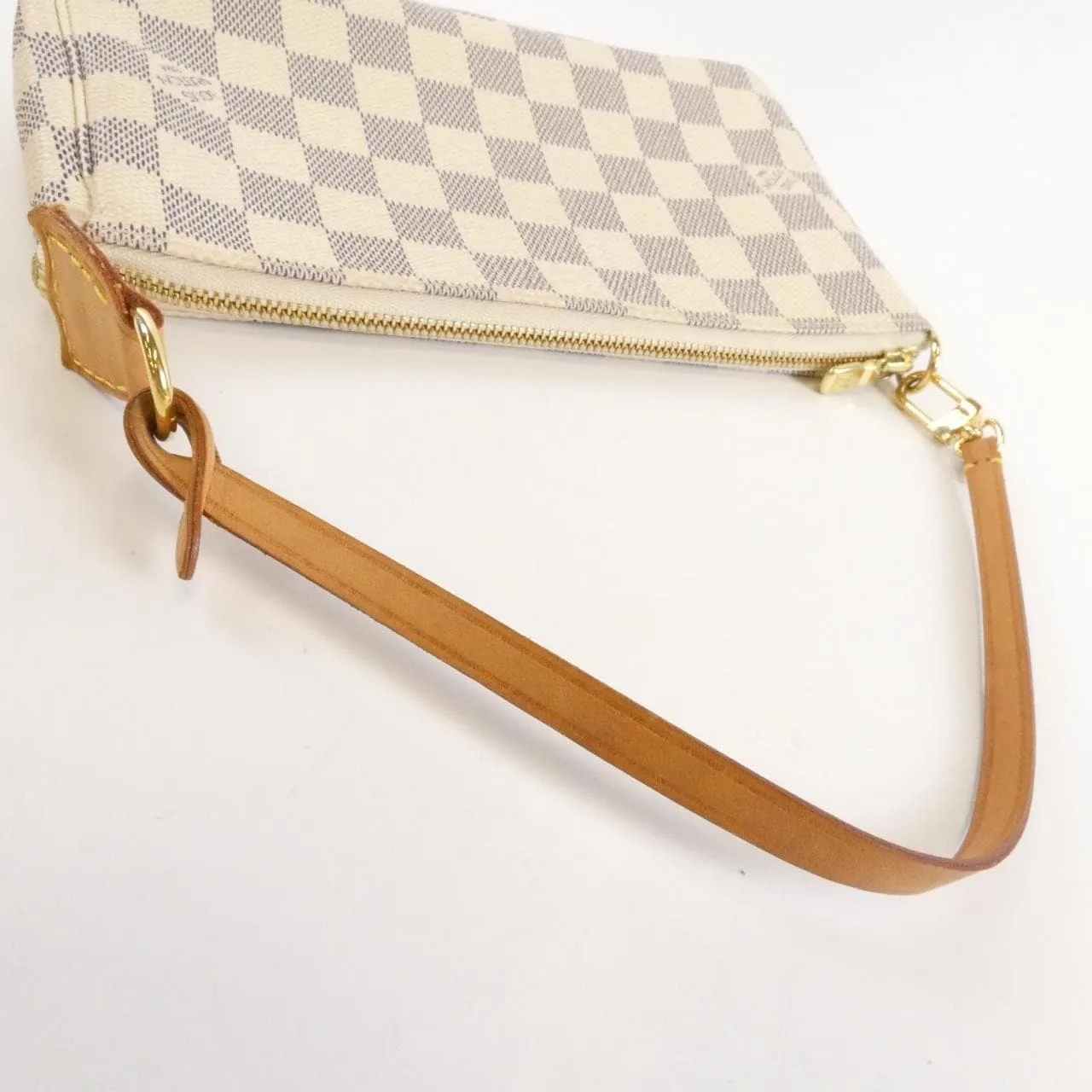 LOUIS VUITTON Pochette N51986 Pochette Damier 黑色 Damier 中古品A - 縮圖 5