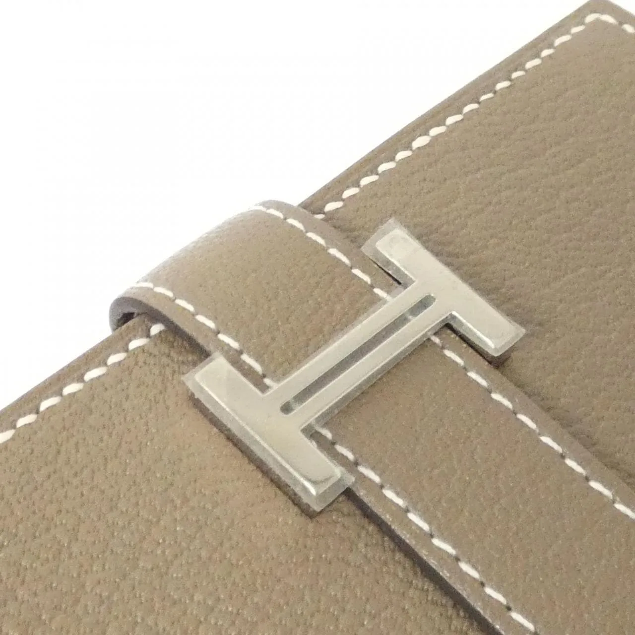 HERMES 039795CK Wallet Etoupe Rank A - Thumbnail 5