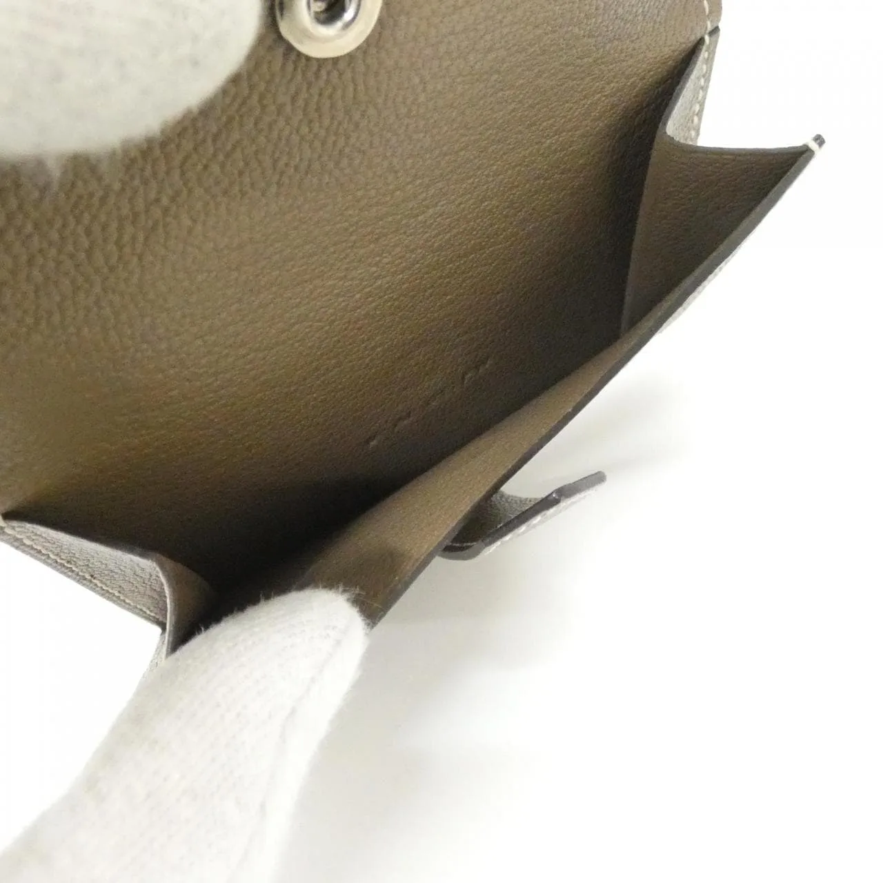 HERMES 039795CK Wallet Etoupe Rank A - Thumbnail 8