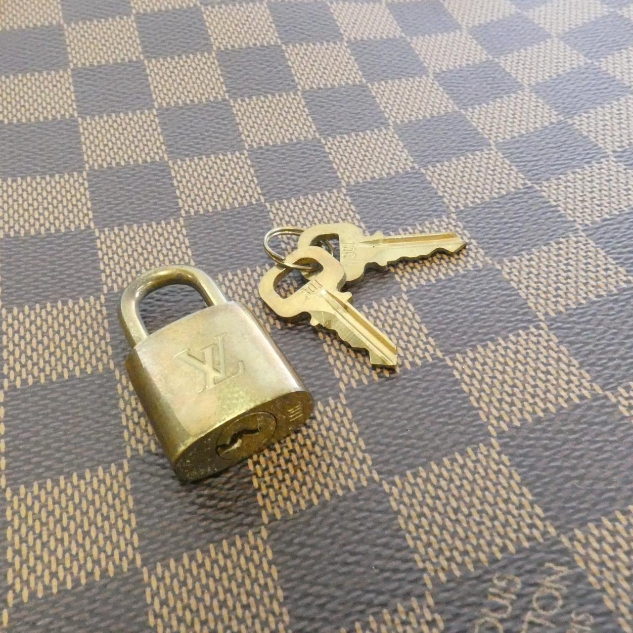 LOUIS VUITTON N41432 Boston Damier Black Damier - Thumbnail 3