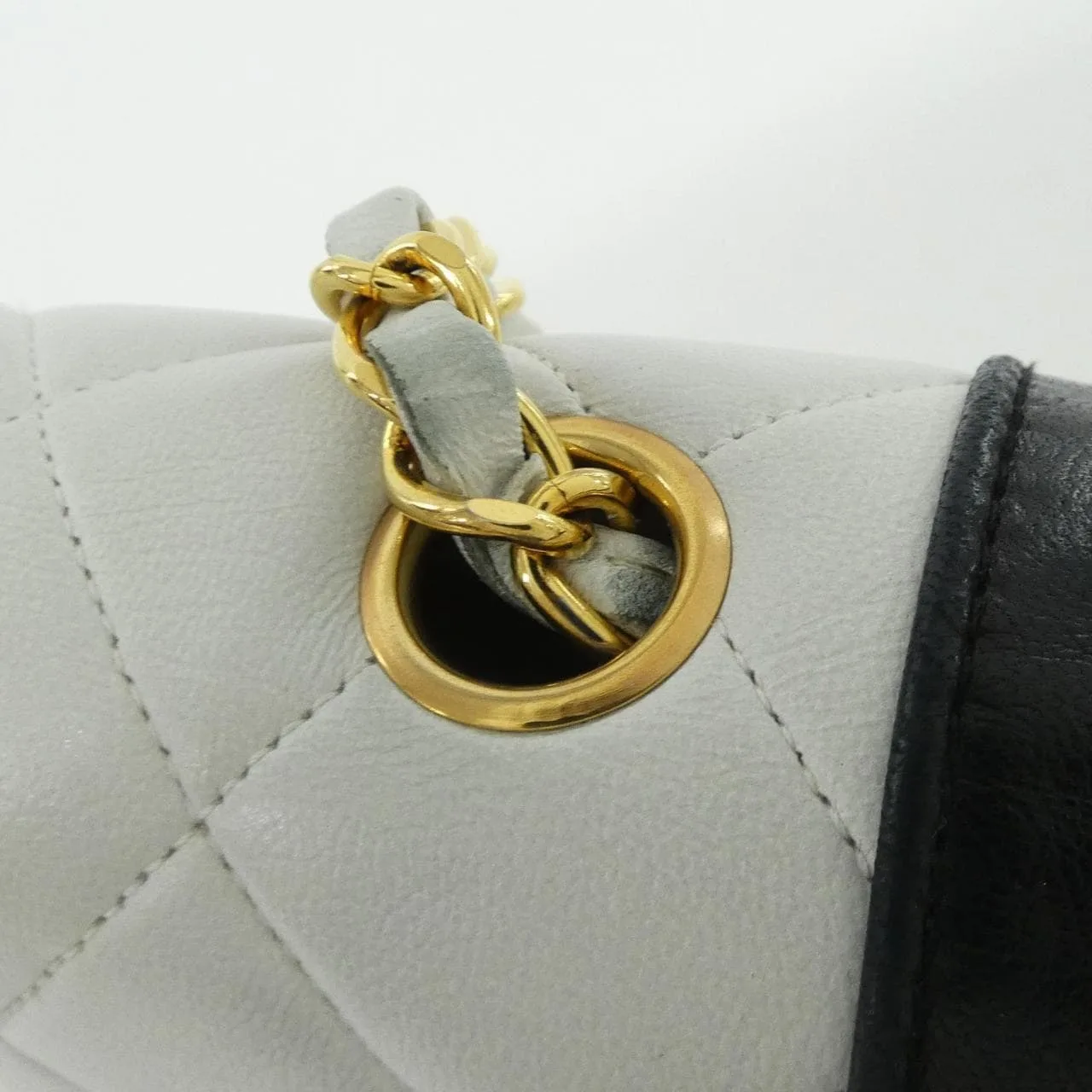 CHANEL 01165 Shoulder Lambskin Black Lambskin - Thumbnail 6