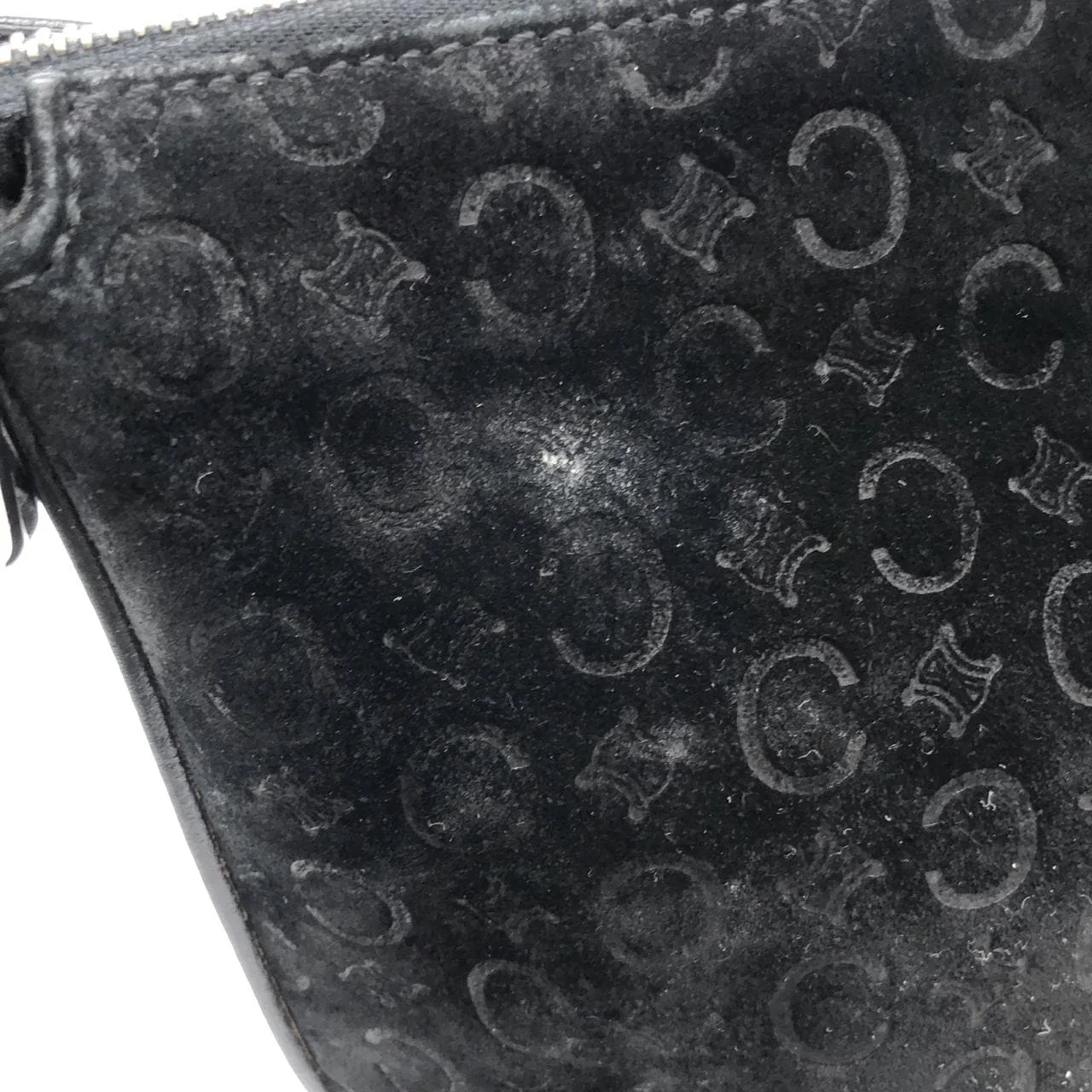 CELINE Shoulder Black Rank A - Thumbnail 6