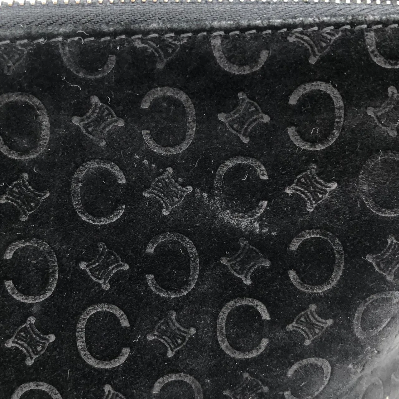 CELINE Shoulder Black Rank A - Thumbnail 7