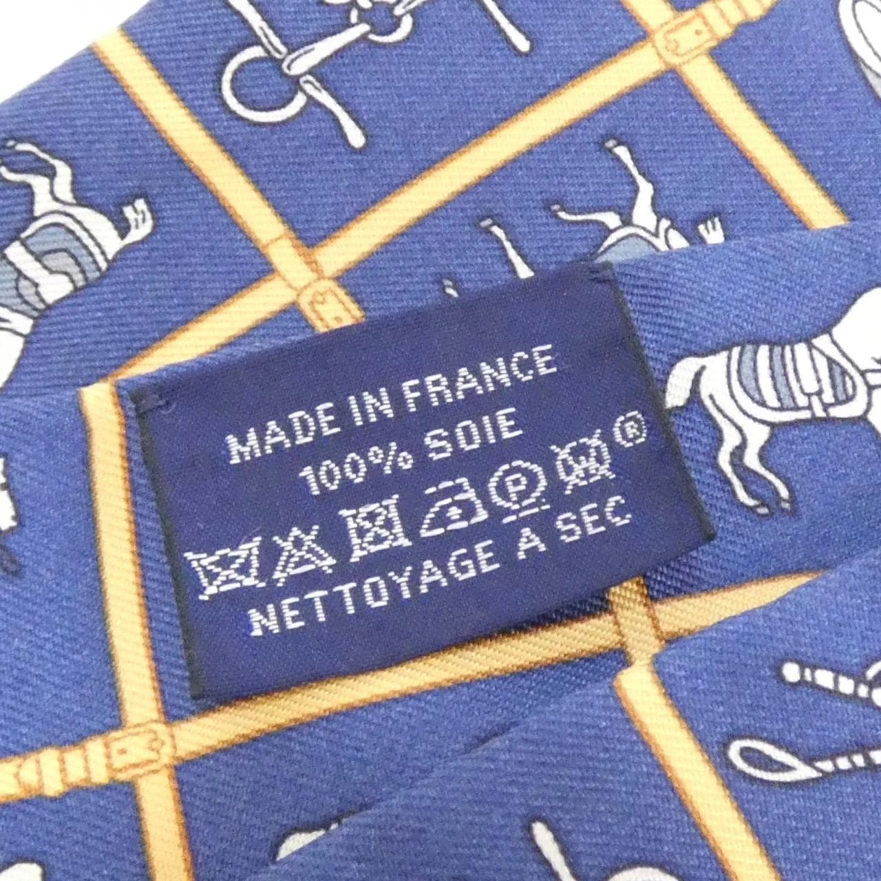 HERMES 061356S Scarf White Rank A - Thumbnail 4