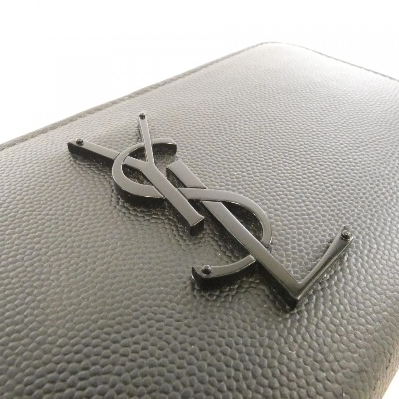 SAINT LAURENT 617415 BTY0U Wallet Black Rank A - Thumbnail 4