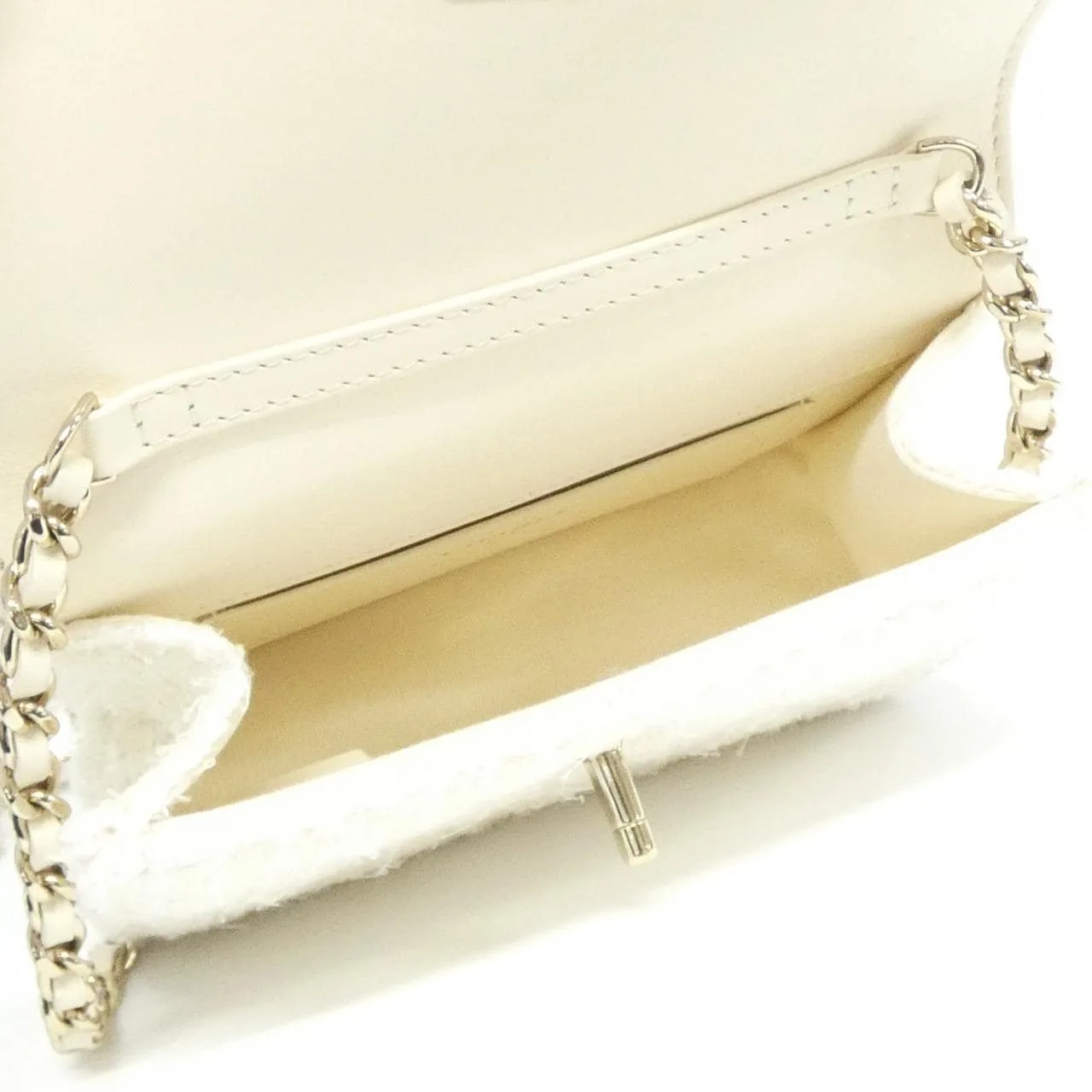 CHANEL AP4975 Wallet Tweed Black Tweed Rank A - Thumbnail 7