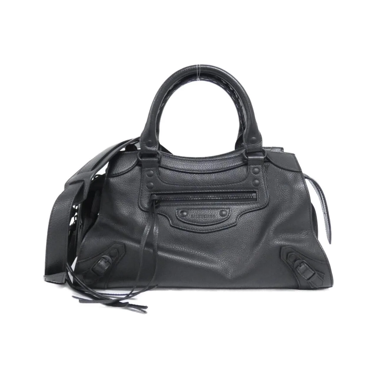 BALENCIAGA Neo Classic 678629 15Y47 Handbag Black