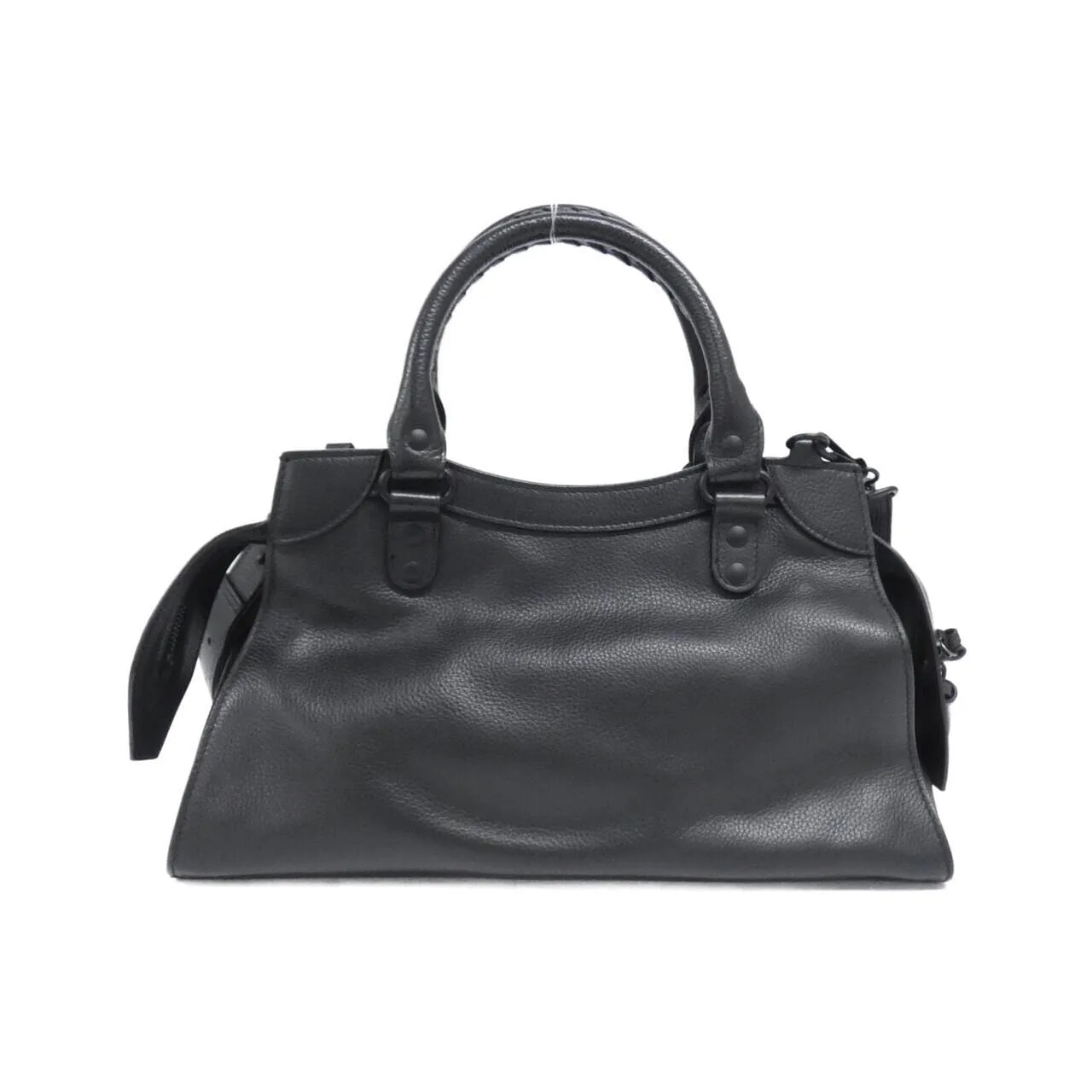 BALENCIAGA Neo Classic 678629 15Y47 Handbag 黑色 中古品A - 縮圖 2