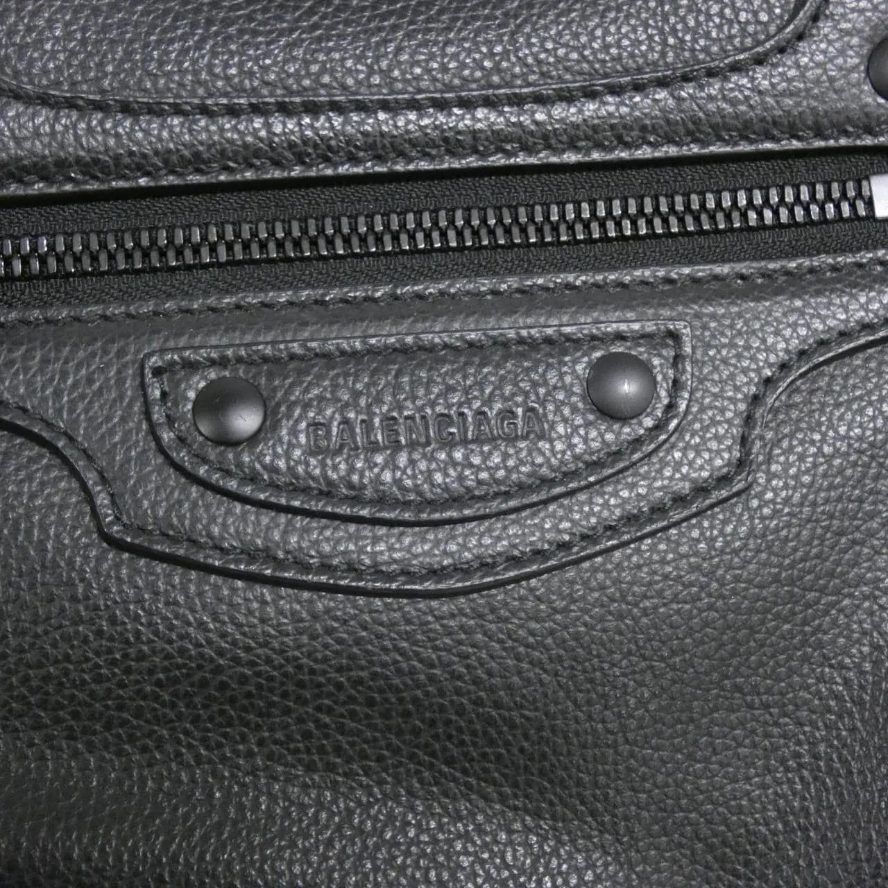 BALENCIAGA Neo Classic 678629 15Y47 Handbag 黑色 中古品A - 縮圖 6