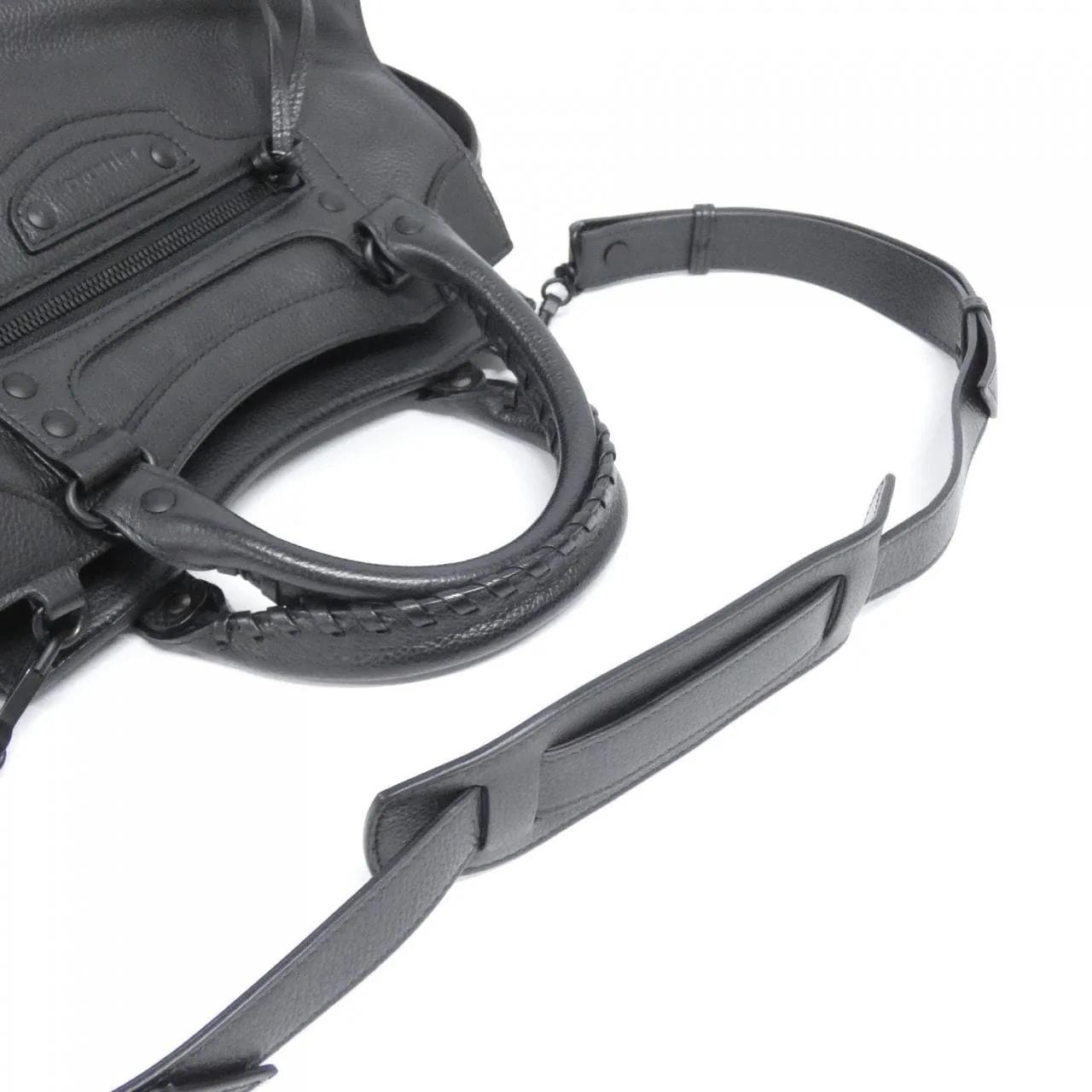 BALENCIAGA Neo Classic 678629 15Y47 Handbag 黑色 中古品A - 縮圖 7