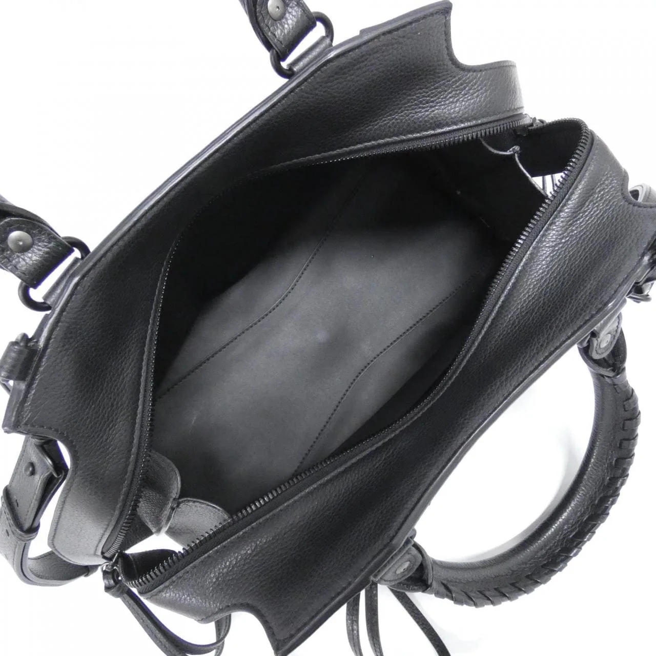 BALENCIAGA Neo Classic 678629 15Y47 Handbag 黑色 中古品A - 縮圖 8