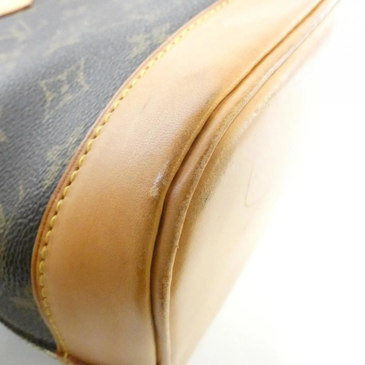 LOUIS VUITTON Alma M51130 Handbag Monogram Black Monogram Rank B - Thumbnail 2