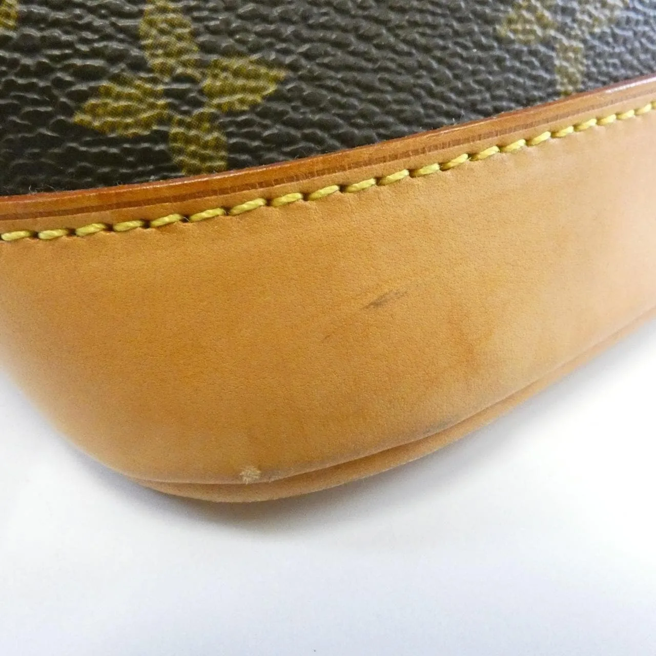 LOUIS VUITTON Alma M51130 Handbag Monogram Black Monogram Rank B - Thumbnail 4