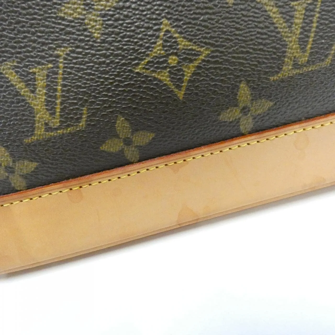 LOUIS VUITTON Alma M51130 Handbag Monogram Black Monogram Rank B - Thumbnail 5