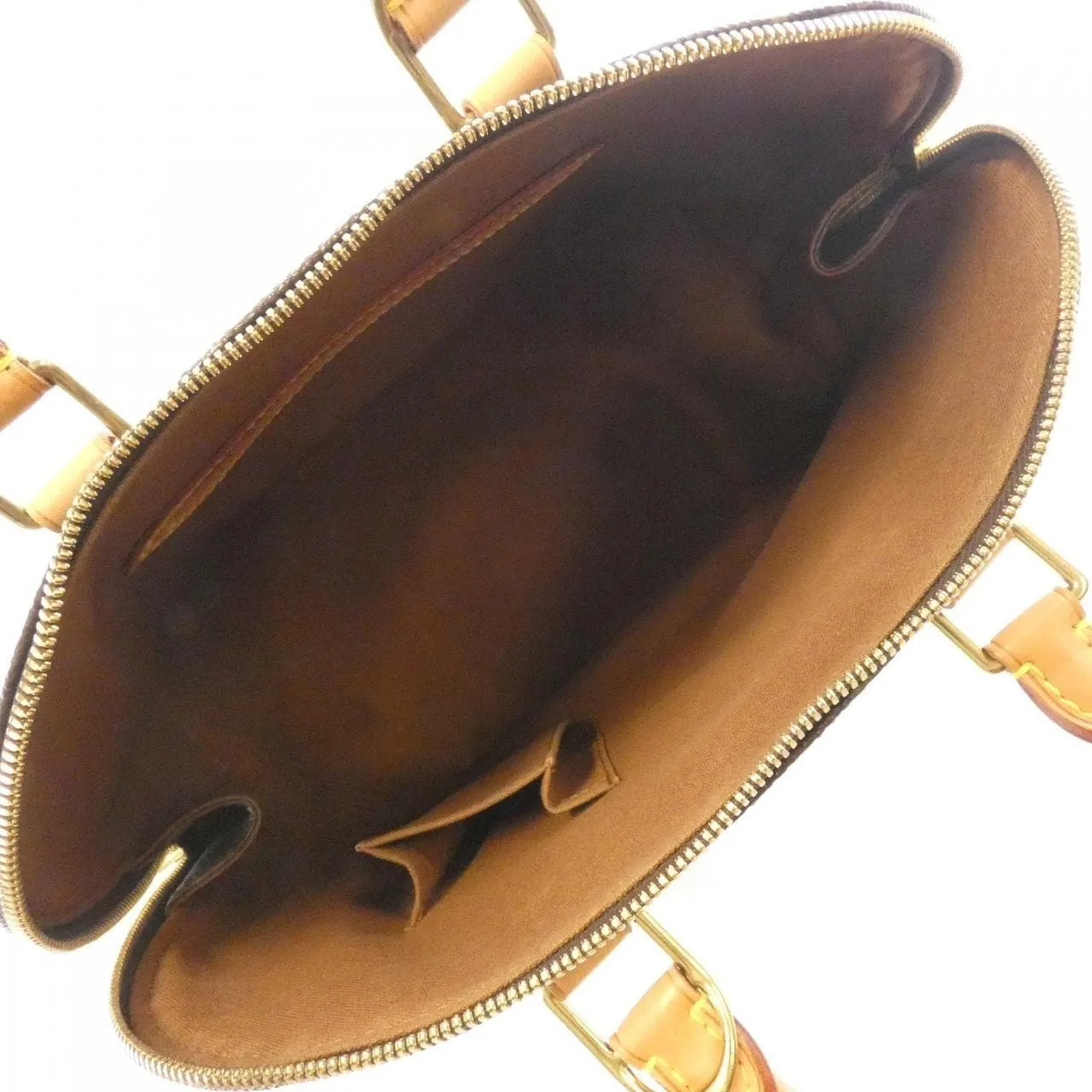 LOUIS VUITTON Alma M51130 Handbag Monogram Black Monogram Rank B - Thumbnail 9