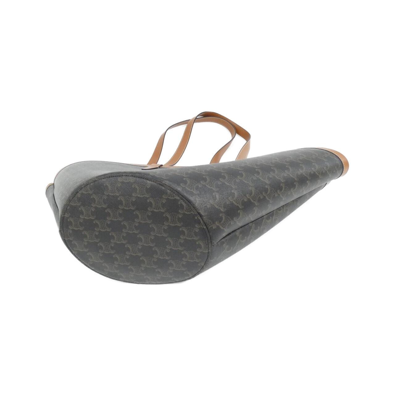 CELINE 196952EGG Handbag Canvas 3