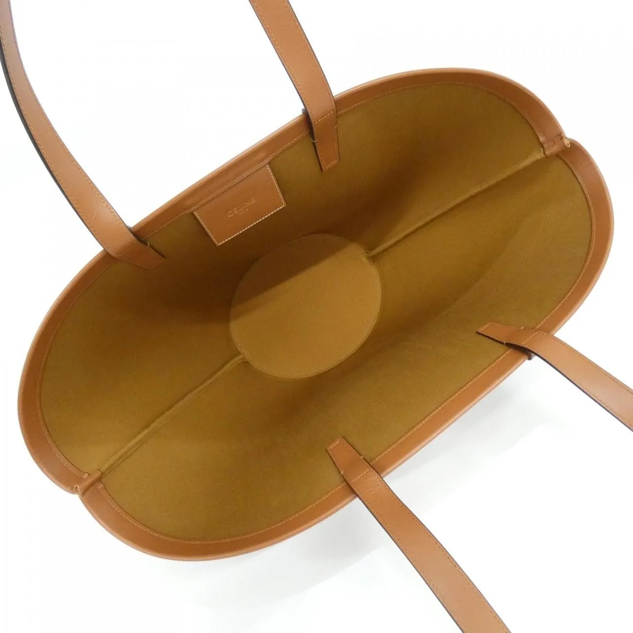 CELINE 196952EGG Handbag Canvas Multicolor 帆布 中古品A - 縮圖 7