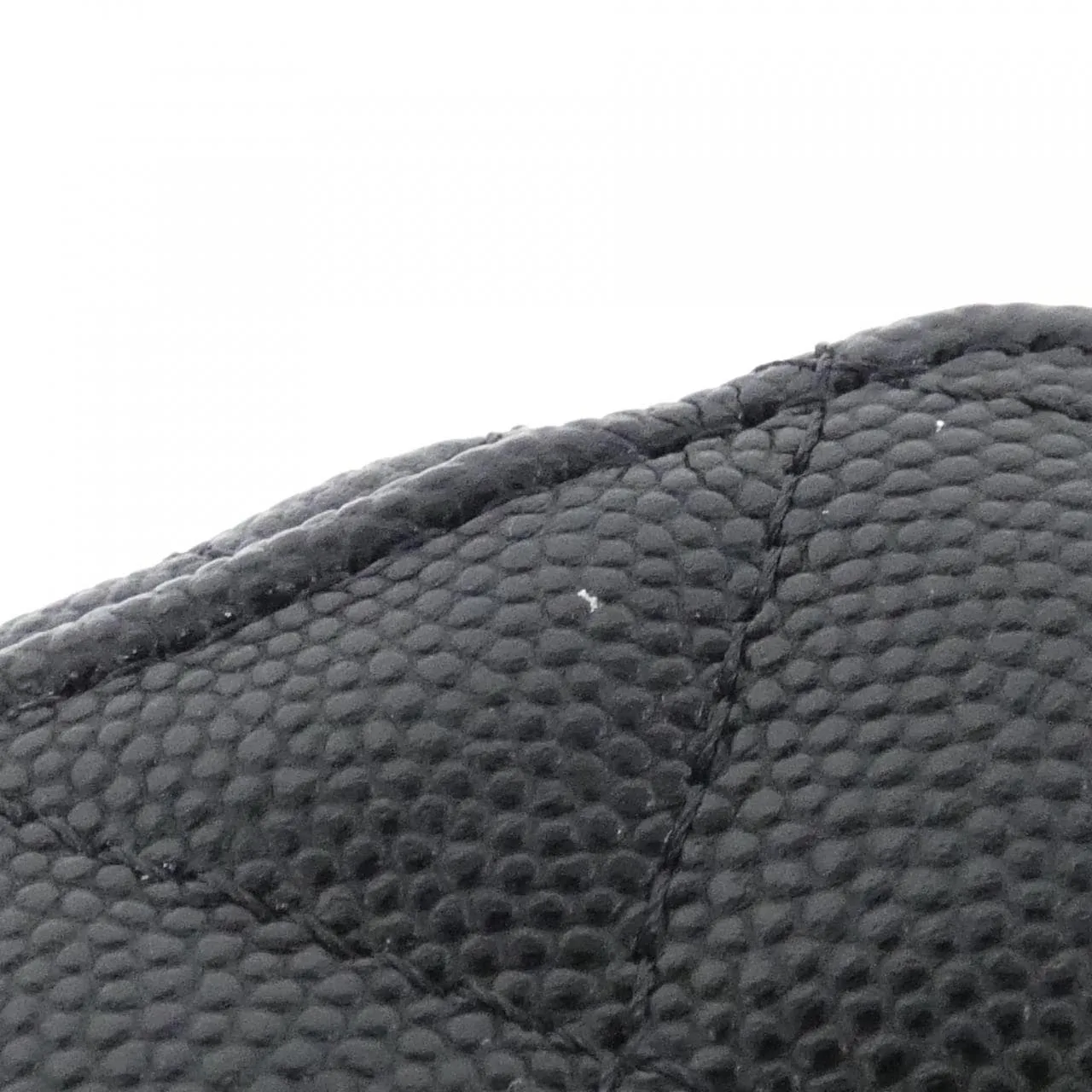 CHANEL Timeless Classic AP1341 Shoulder Grained Calfskin 黑色 荔枝紋牛皮 中古品A - 縮圖 6