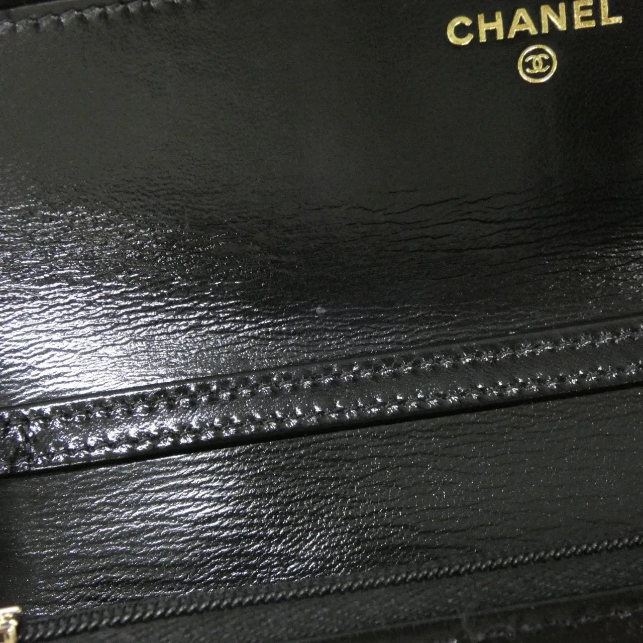 CHANEL Chanel 19 AP3779 Wallet Lambskin Black Lambskin Rank A - Thumbnail 7