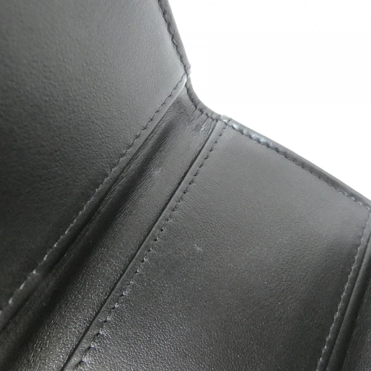 CHANEL AP4655 Wallet Grained Calfskin 黑色 荔枝紋牛皮 中古品A - 縮圖 4