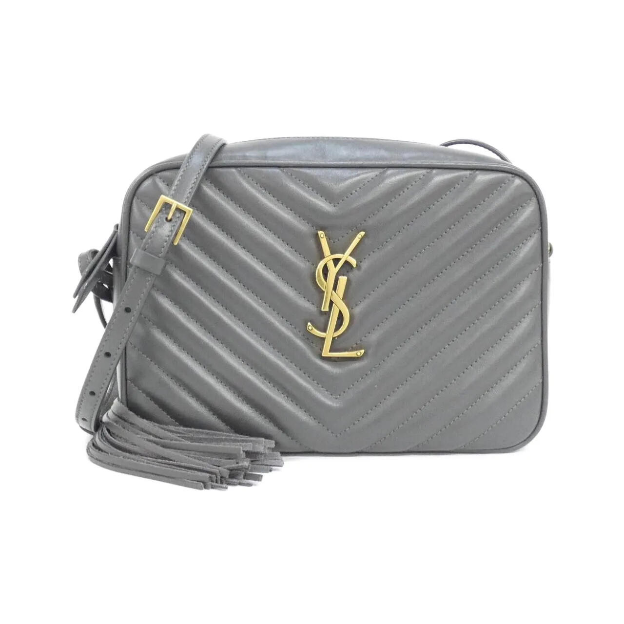 SAINT LAURENT 612544 DV707 Shoulder Black