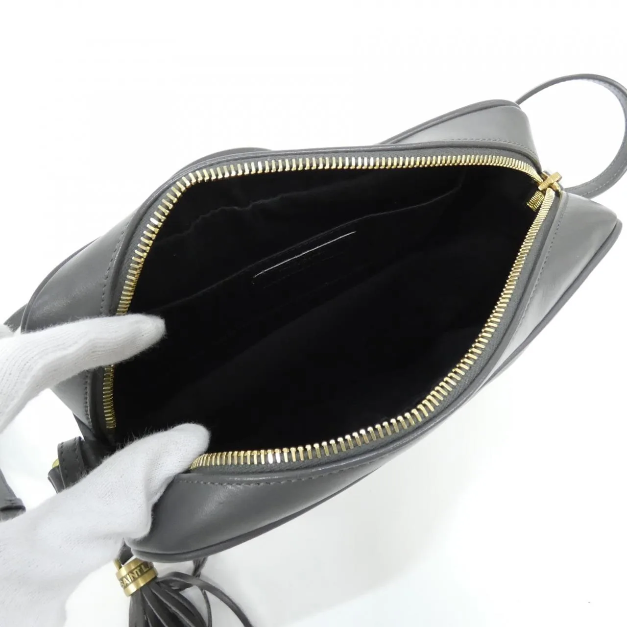 SAINT LAURENT 612544 DV707 Shoulder Black Rank A - Thumbnail 7