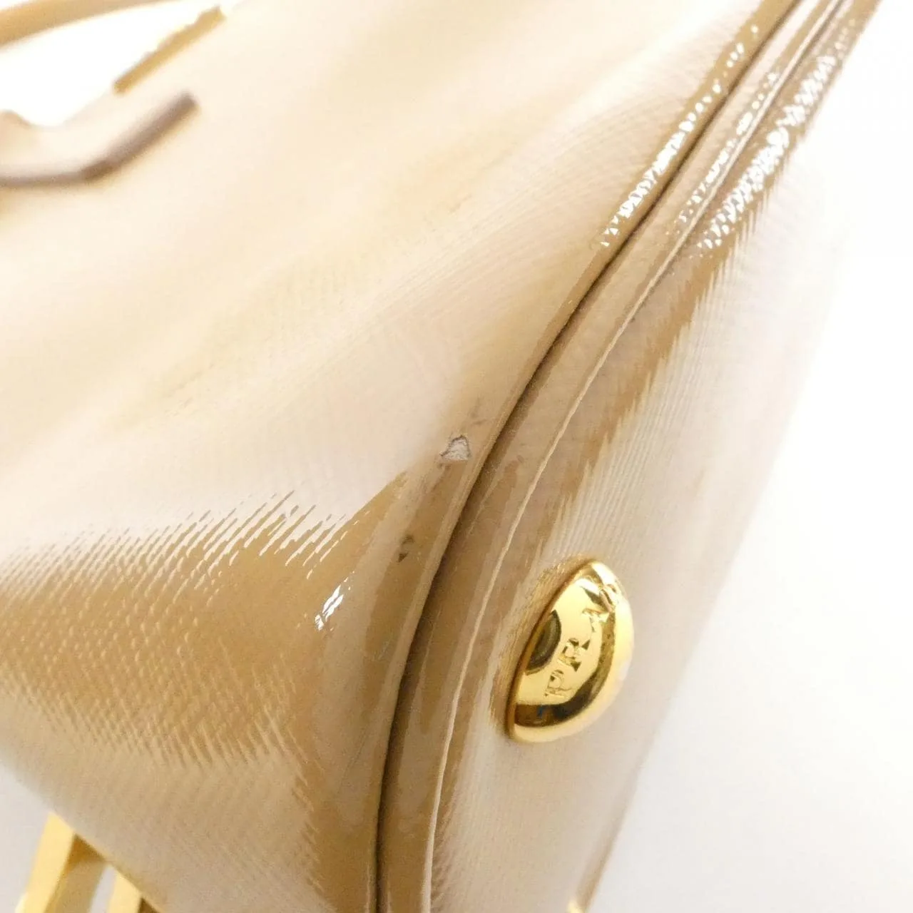 PRADA BL0837 Handbag 黑色 中古品A - 縮圖 3