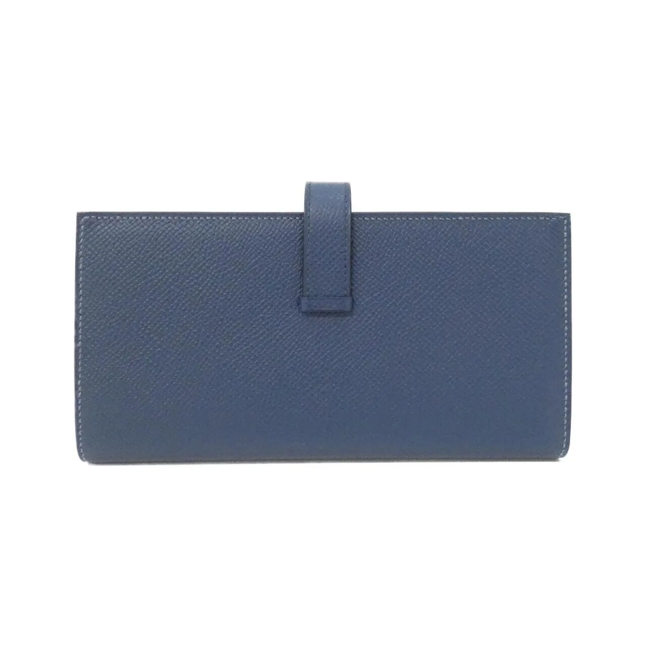 HERMES 073596CK Wallet Epsom Blue Epsom Leather Rank A - Thumbnail 2