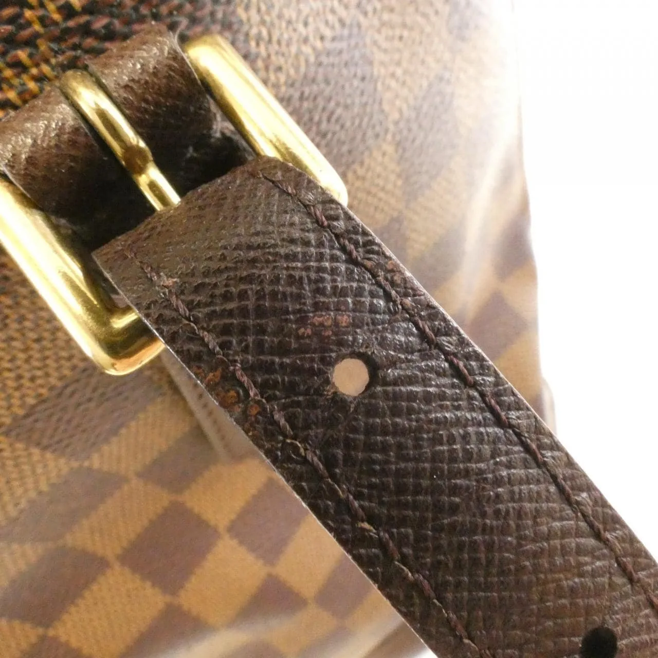 LOUIS VUITTON N42240 Shoulder Damier 黑色 Damier 中古品B - 縮圖 4