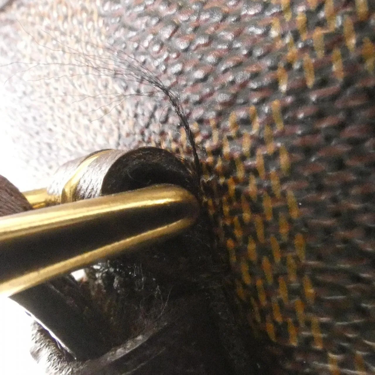 LOUIS VUITTON N42240 Shoulder Damier 黑色 Damier 中古品B - 縮圖 7