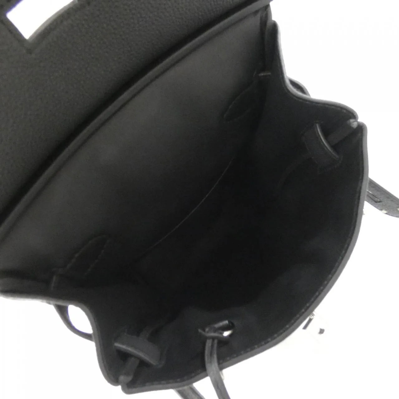 HERMES 083589CK Shoulder Togo Black Togo Leather Rank A - Thumbnail 7