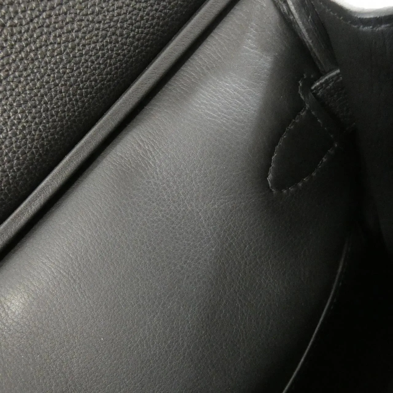 HERMES 083589CK Shoulder Togo Black Togo Leather Rank A - Thumbnail 8