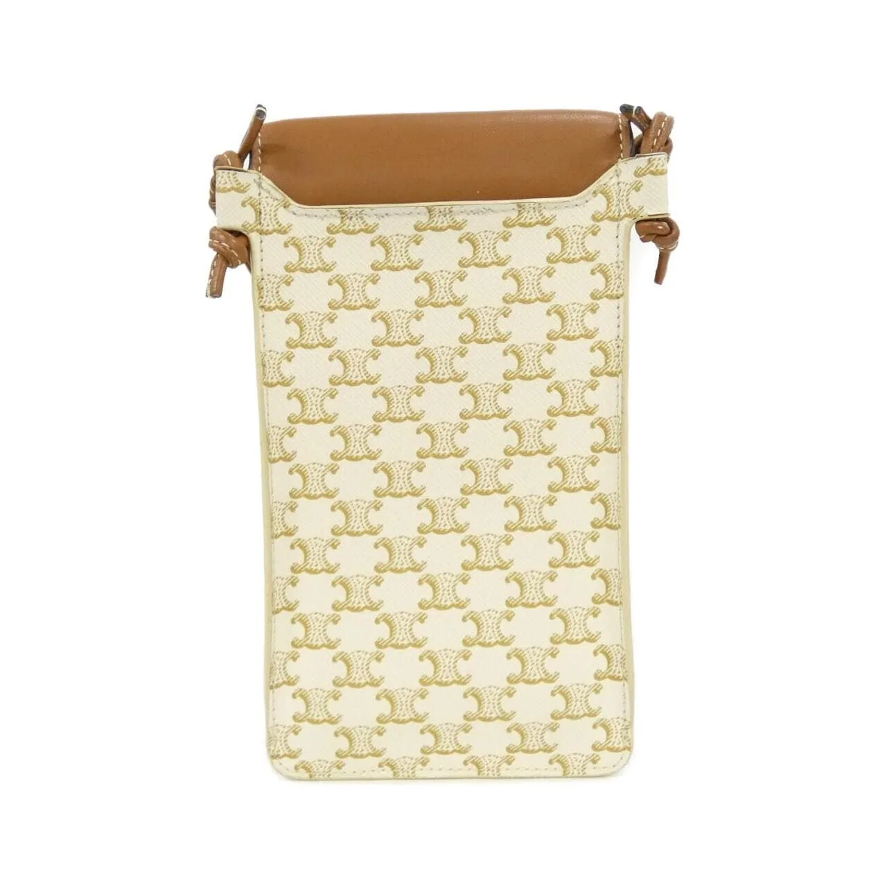 CELINE 10G332CQD Wallet Canvas White Canvas Rank A - Thumbnail 2