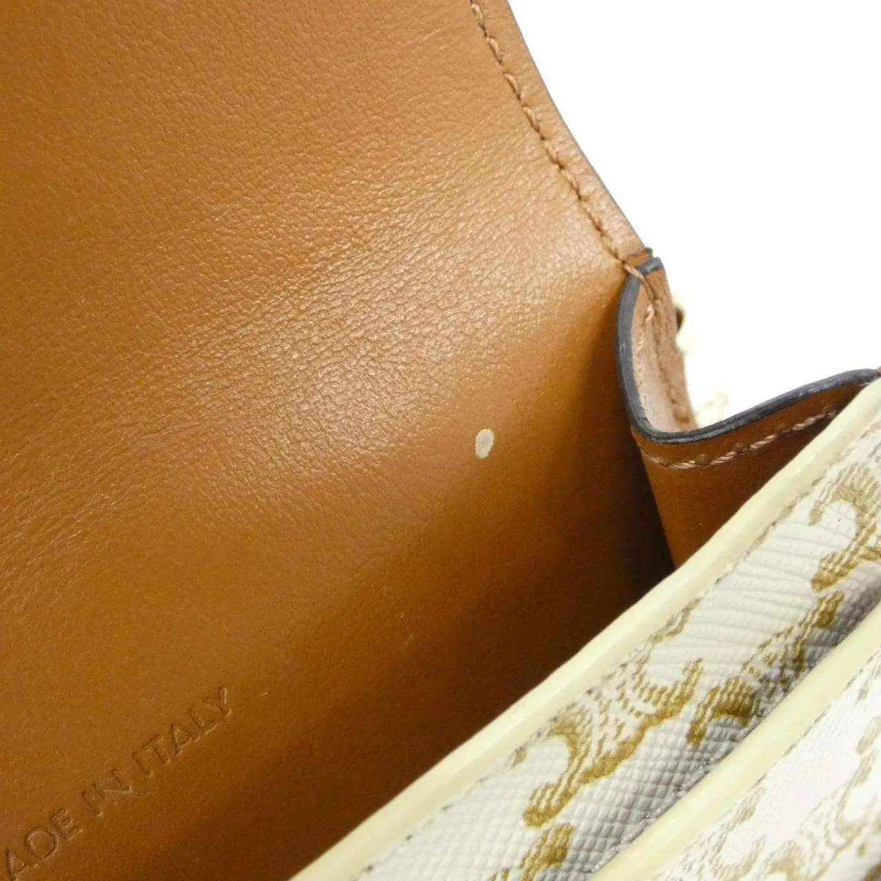 CELINE 10G332CQD Wallet Canvas White Canvas Rank A - Thumbnail 8