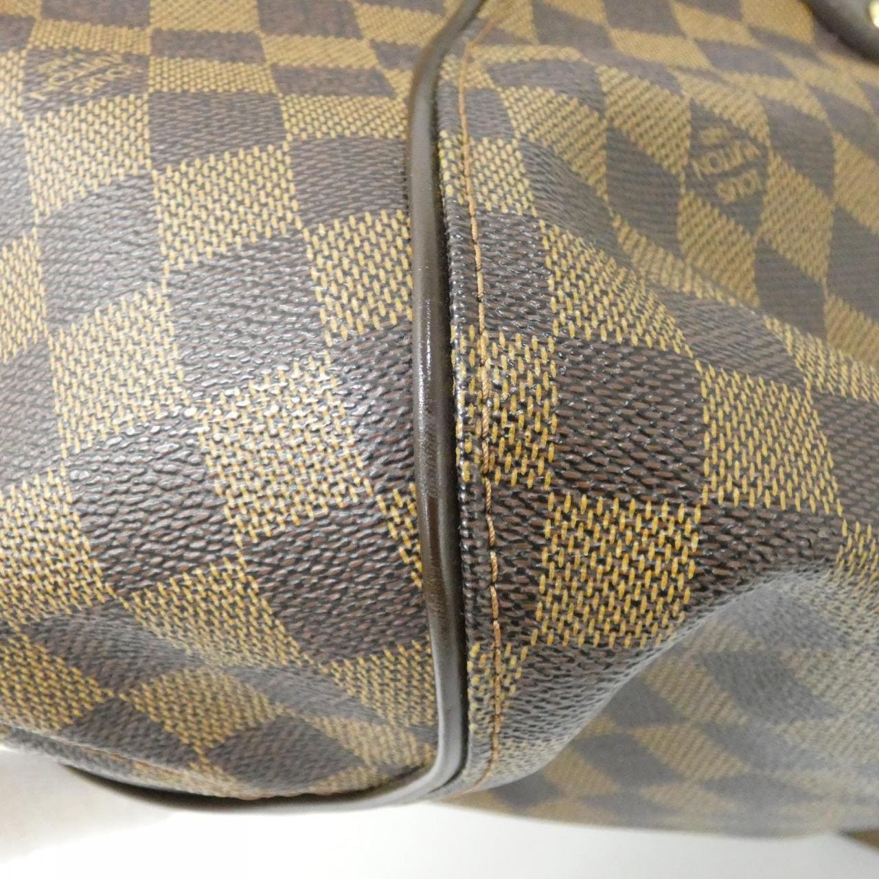 LOUIS VUITTON N41541 Shoulder Bag Damier 黑色 Damier 中古品A - 縮圖 4