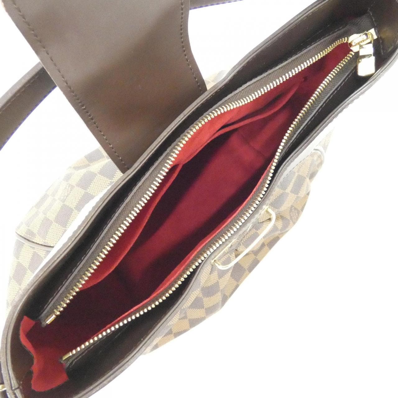 LOUIS VUITTON N41541 Shoulder Bag Damier 黑色 Damier 中古品A - 縮圖 7