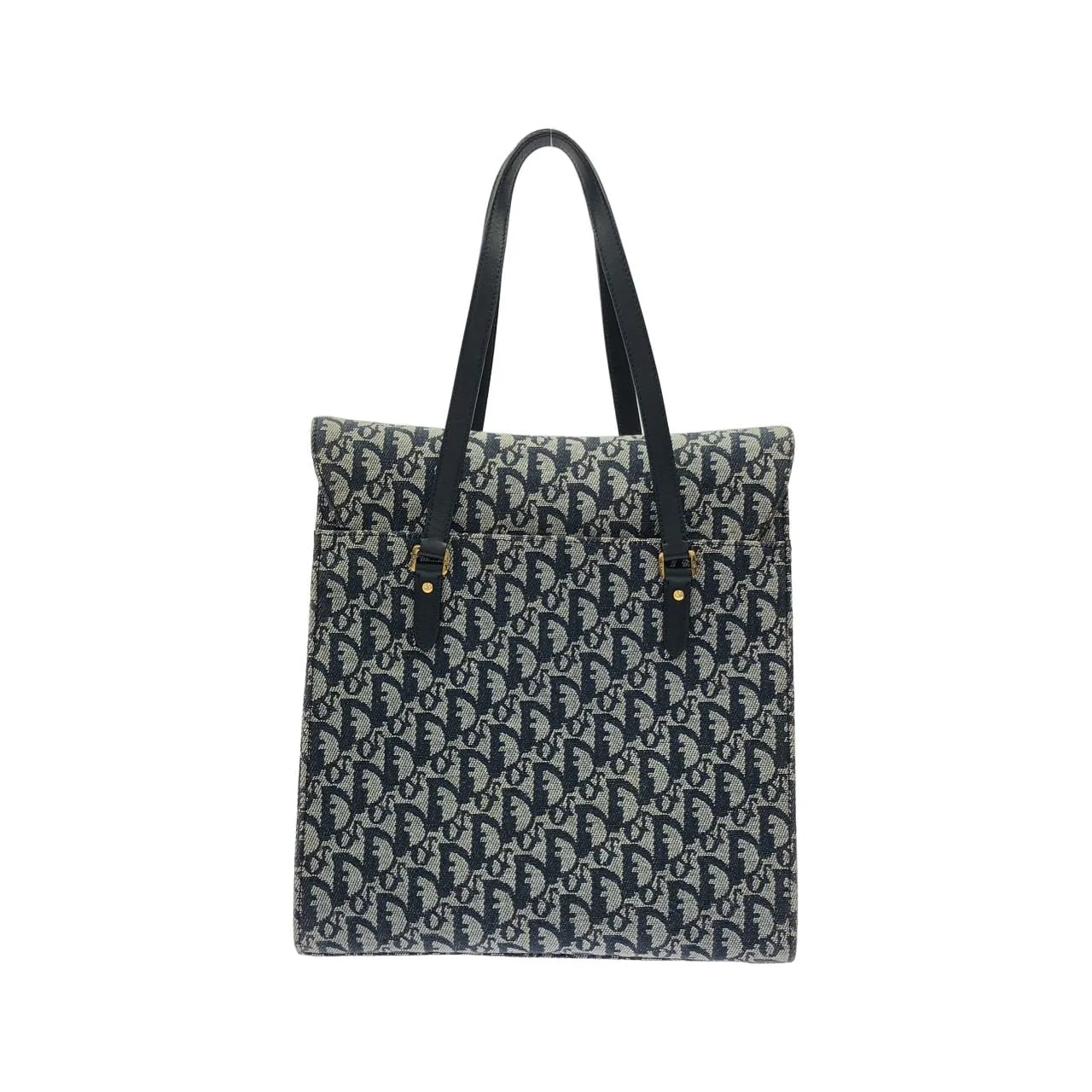 DIOR Handbag Canvas 藍色 帆布 中古品A - 縮圖 2