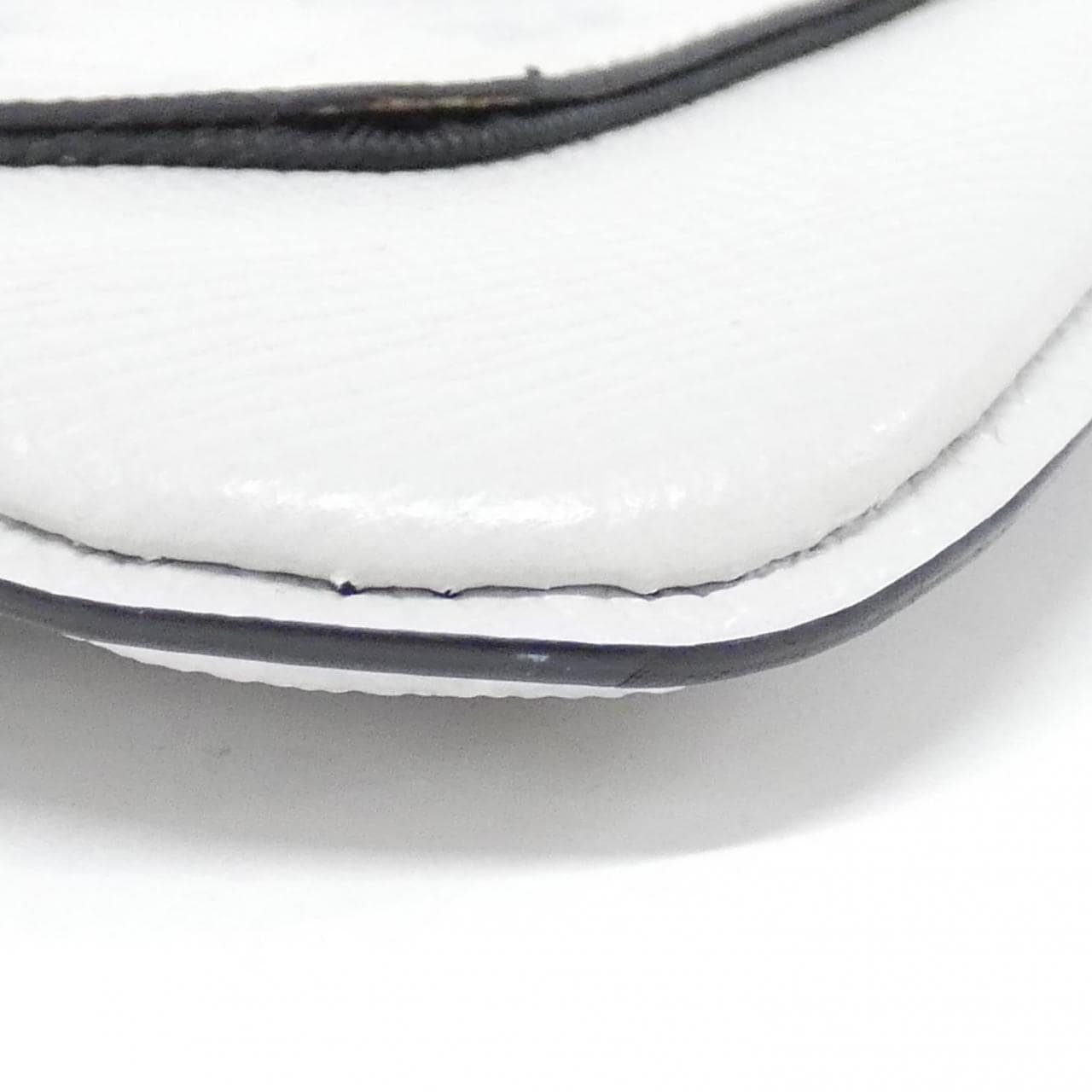 LOUIS VUITTON M30411 Shoulder Bag Canvas 白色 帆布 中古品A - 縮圖 3