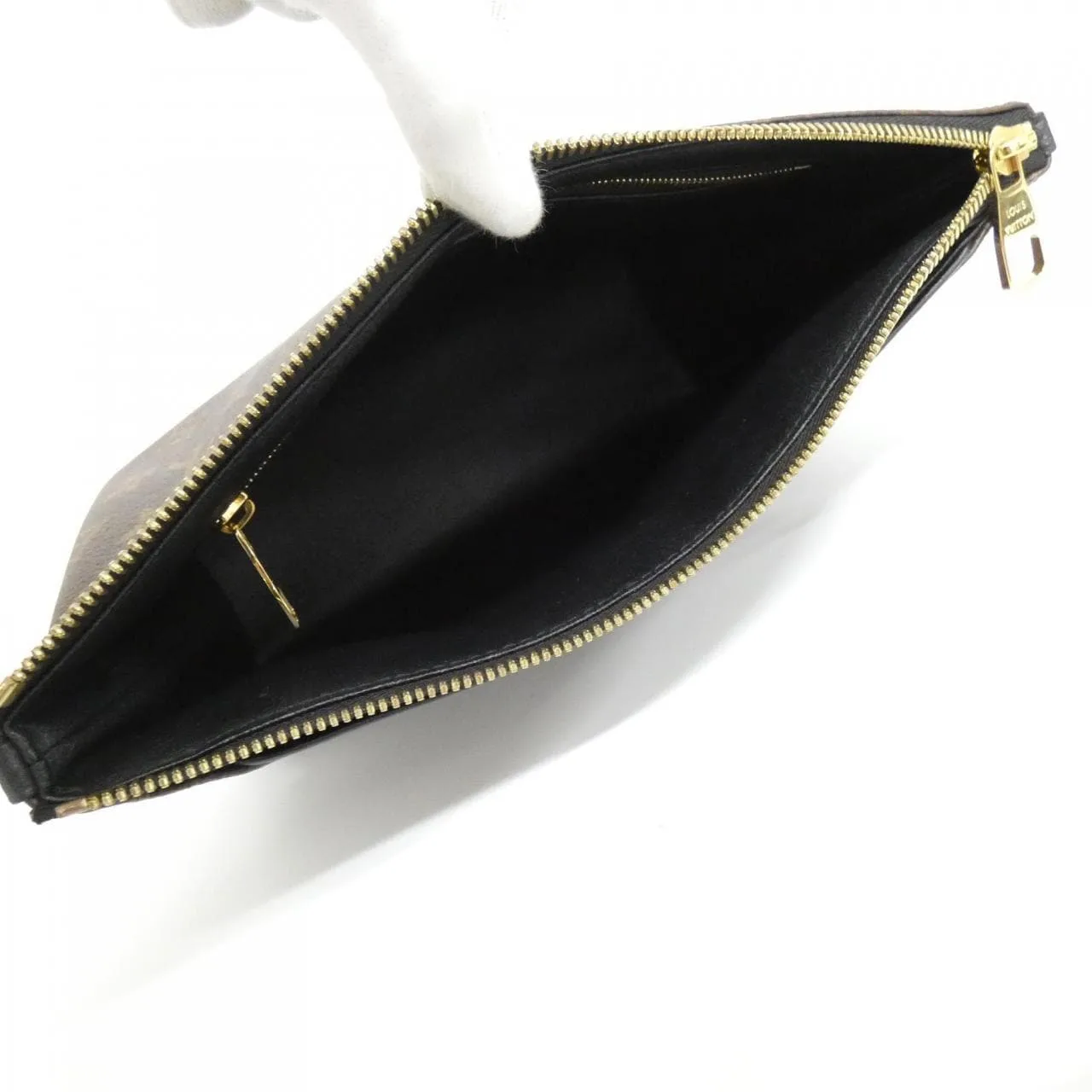 LOUIS VUITTON M64124 Pouch Monogram Black Monogram Rank A - Thumbnail 5