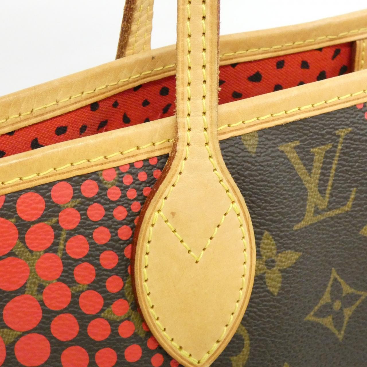 LOUIS VUITTON Neverfull M40686 Bag Monogram Rouge Monogram - Thumbnail 6