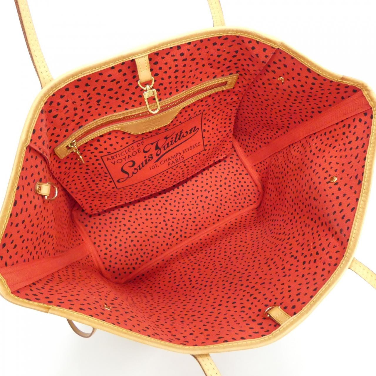 LOUIS VUITTON Neverfull M40686 Bag Monogram Rouge Monogram - Thumbnail 8