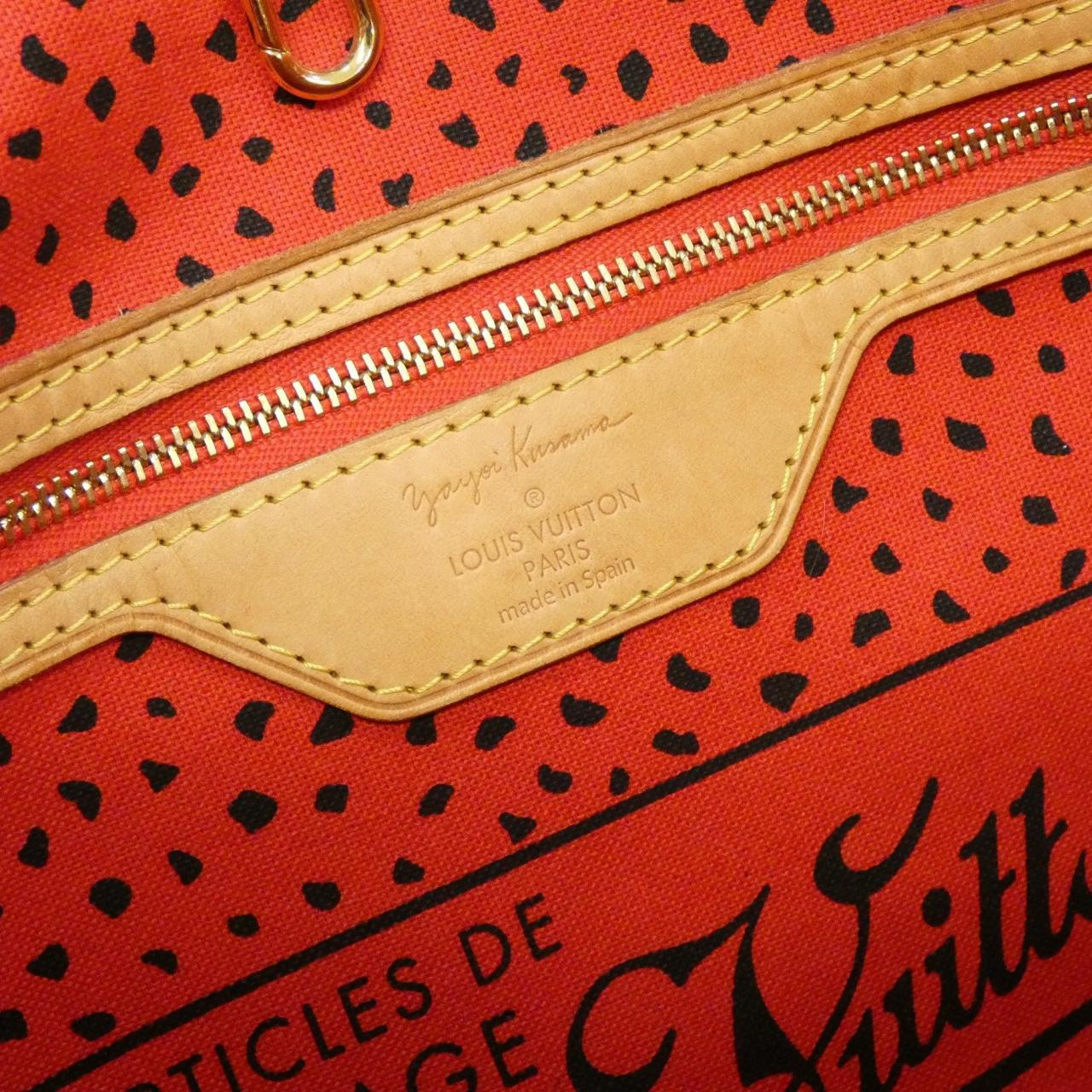 LOUIS VUITTON Neverfull M40686 Bag Monogram Rouge Monogram - Thumbnail 9