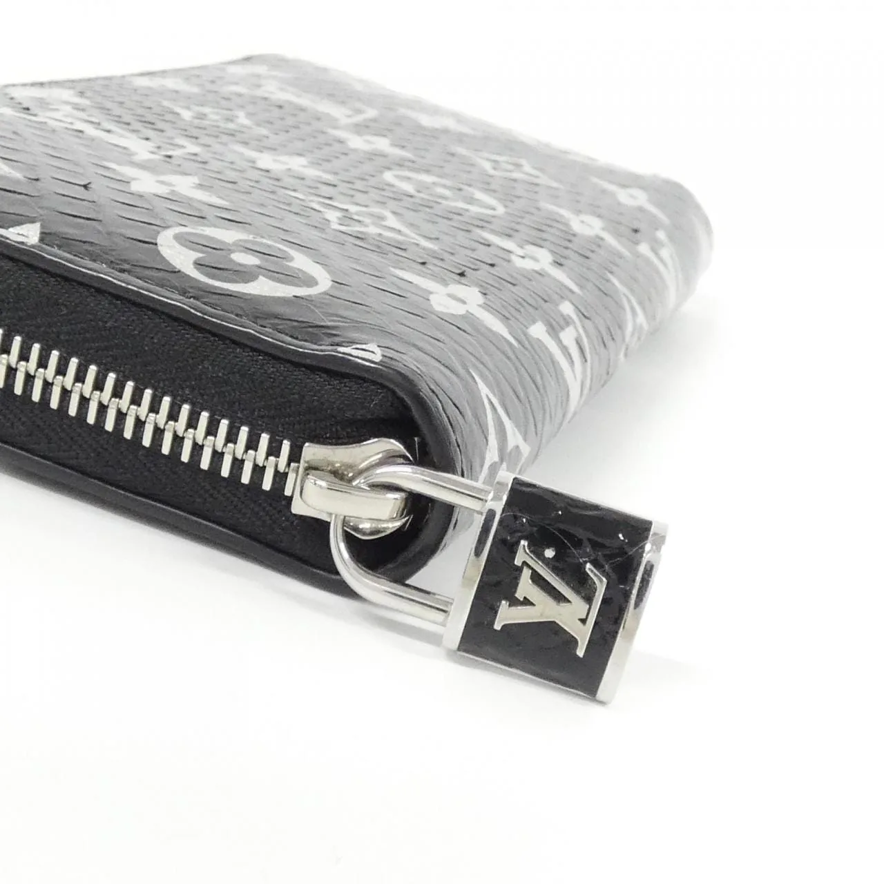 LOUIS VUITTON N96955 Wallet Leather Black Leather Rank A - Thumbnail 3