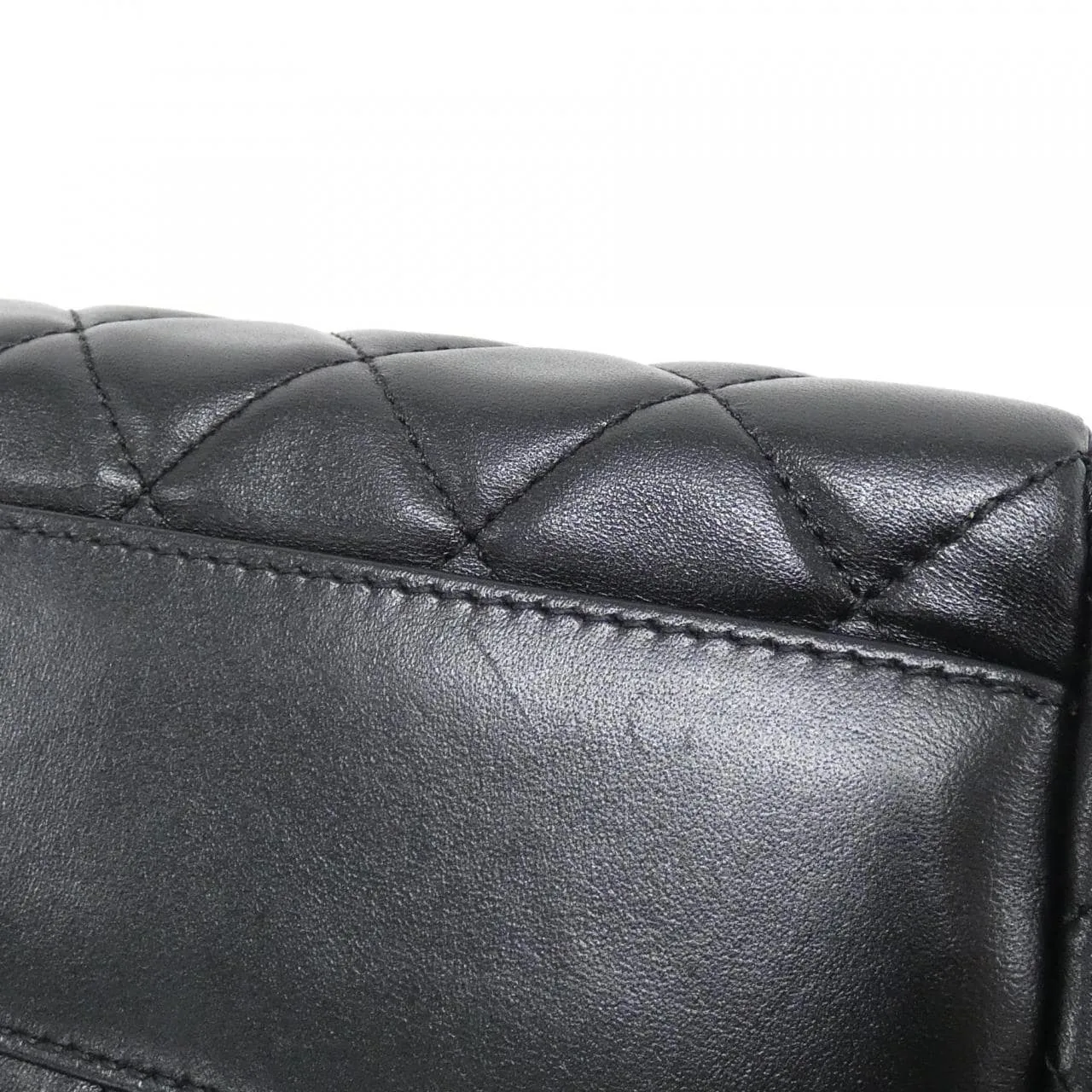 CHANEL AS5222 Handbag Lambskin 黑色 羊皮 中古品A - 縮圖 3