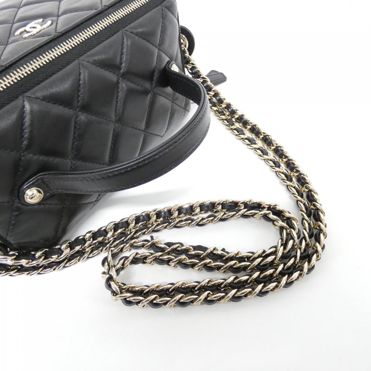 CHANEL AS5222 Handbag Lambskin Black Lambskin - Thumbnail 5