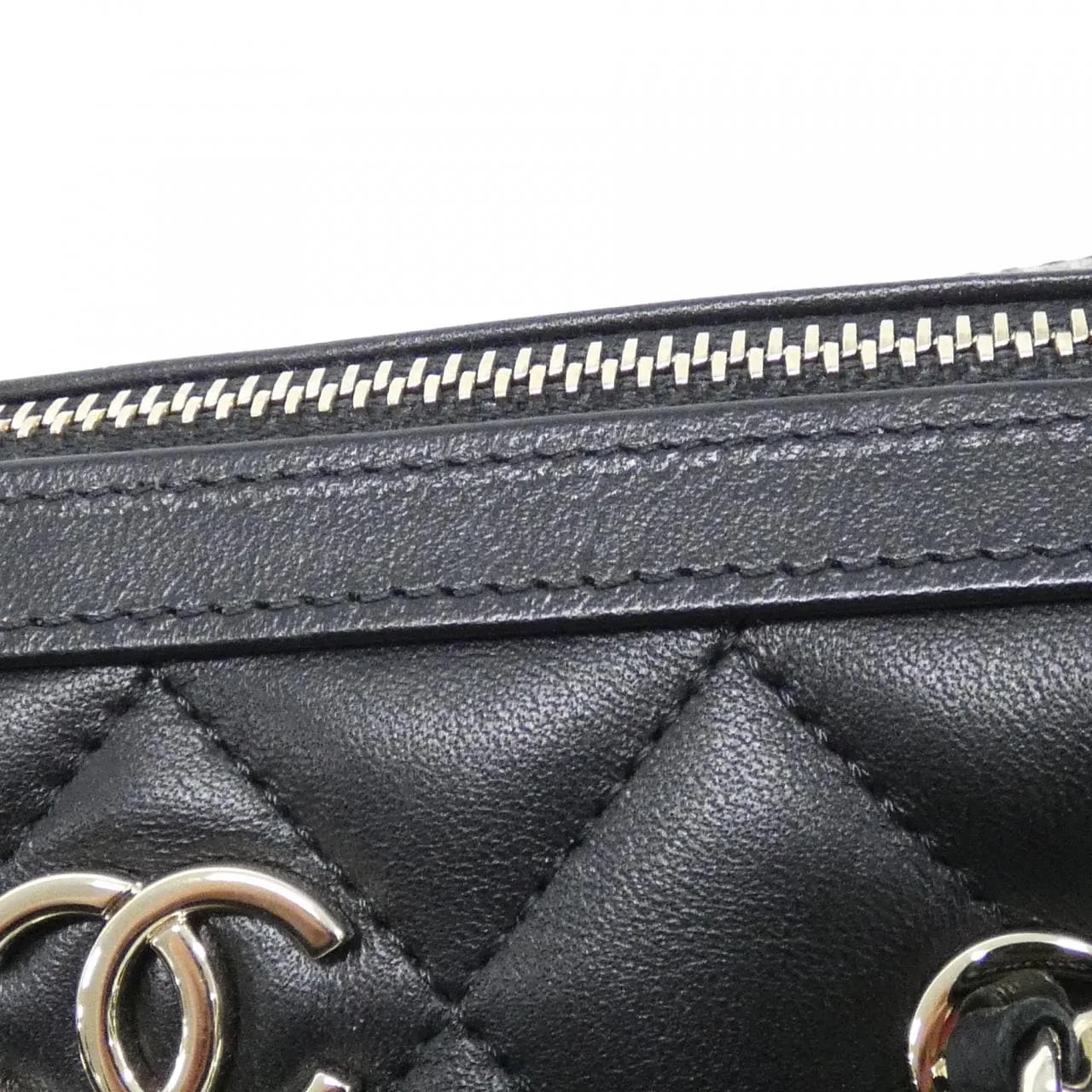 CHANEL AP4411 Handbag Lambskin Black Lambskin Rank A - Thumbnail 7