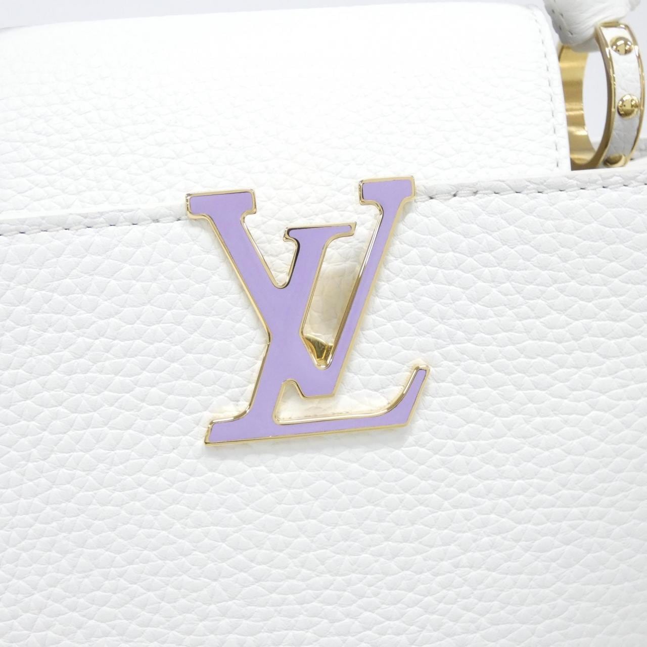 LOUIS VUITTON Capucines M13253 Bag White Rank A - Thumbnail 4