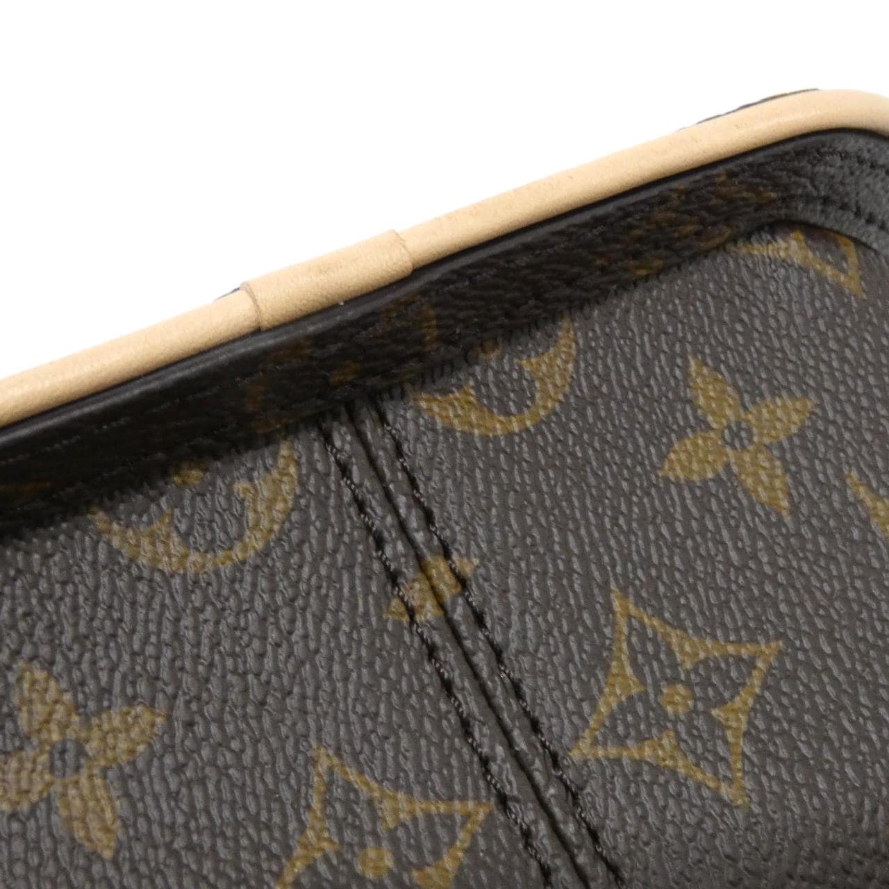 LOUIS VUITTON M47117 Shoulder Bag Monogram 黑色 Monogram 中古品A - 縮圖 3