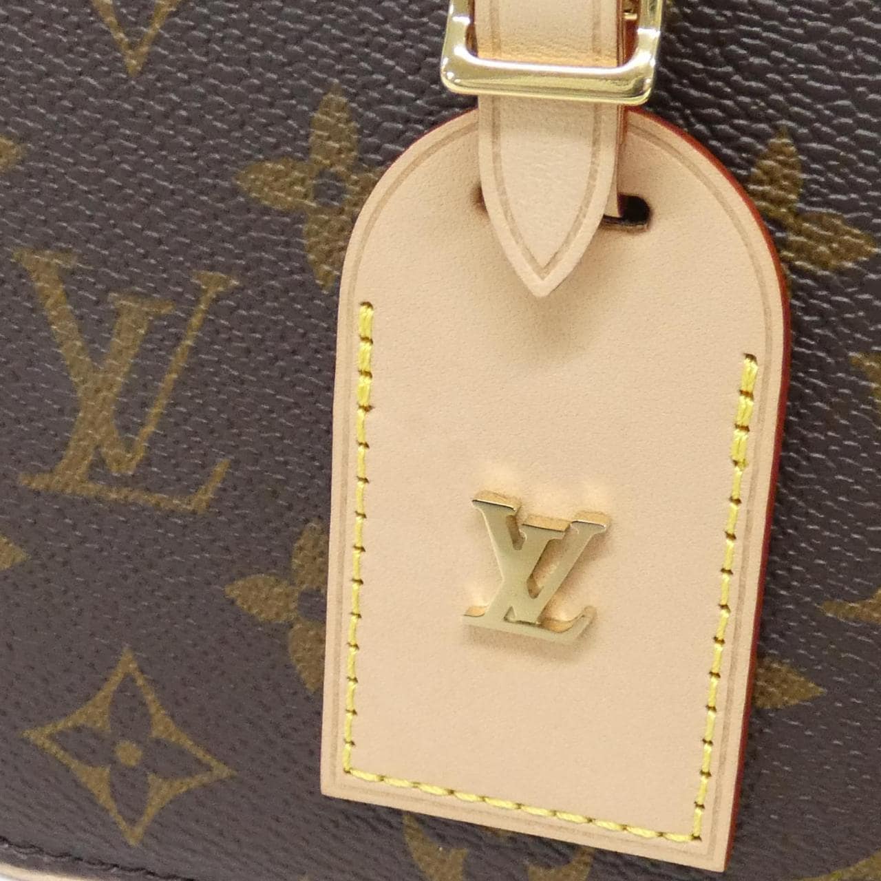 LOUIS VUITTON M47117 Shoulder Bag Monogram 黑色 Monogram 中古品A - 縮圖 4